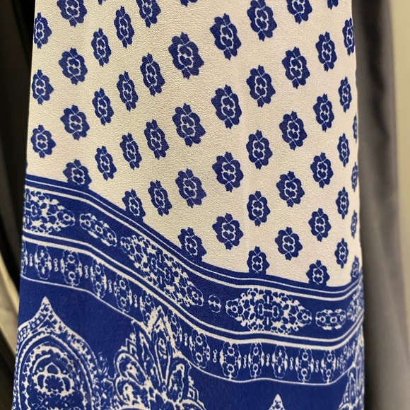 Blue Patterned Romper - Picture 4 of 4